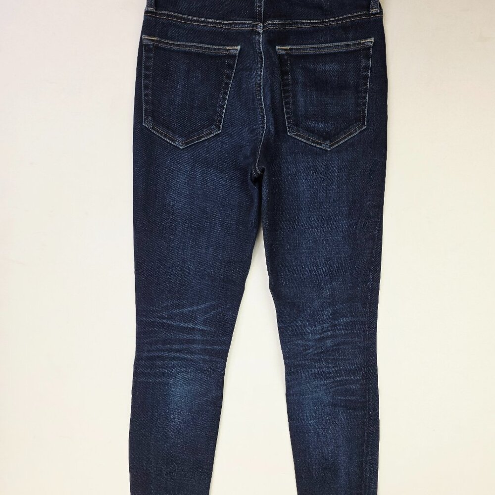 Lucky Brand 26X28 Womens Size 2/26 Ankle Bridgette Skinny Blue Candiani Jeans